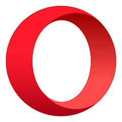 Opera browser with AI Logo