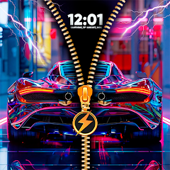 Zipper-Bildschirm Hintergrund