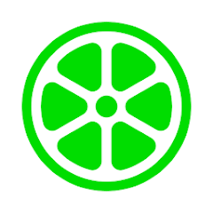 Lime - #RideGreen Logo