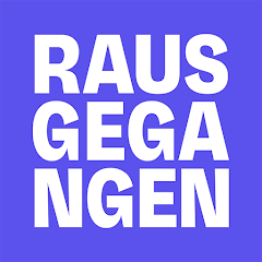 Rausgegangen: Events entdecken Logo