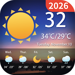 Wettervorhersage - Widget Logo