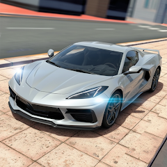 Extreme Car Driving Simulator Logo