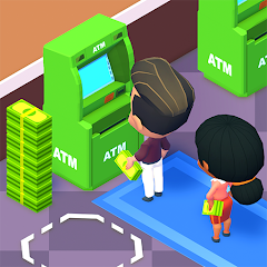 Idle Bank Tycoon: Money Empire Logo