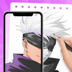 Draw Anime - AR Tracing App Logo