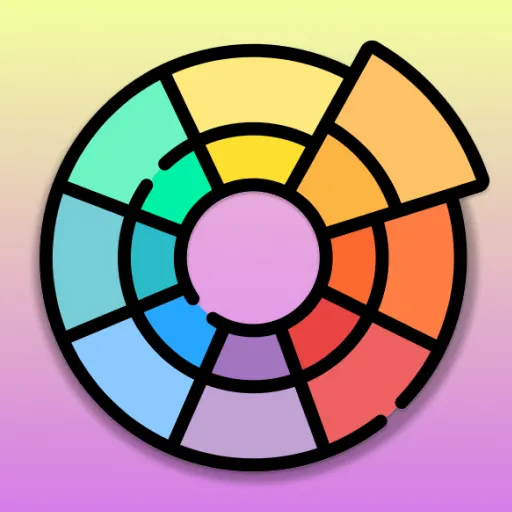 WhatColors: AI Color Analysis Logo